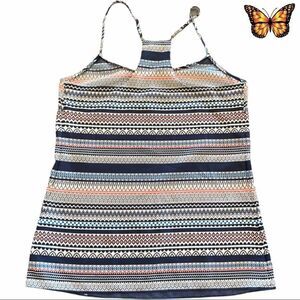 J.crew Factory Striped Tank Top Size 0